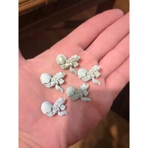 5 X Warhammer 40K Space Wolves Terminator Storm Bolter Metal